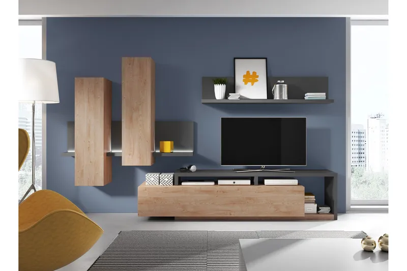 Hylly Albarado - Säilytys - Hylly - Seinähylly