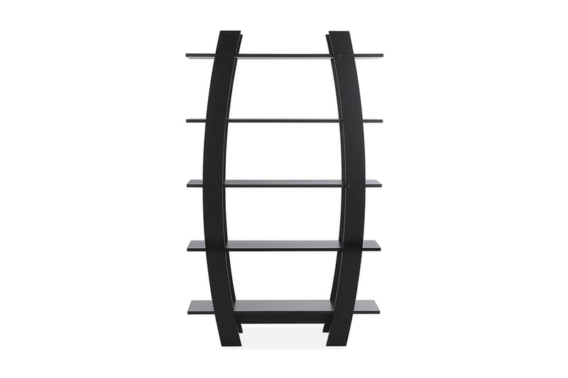 Hylly Avaholm - Musta - Säilytys - Hylly - Kirjahylly