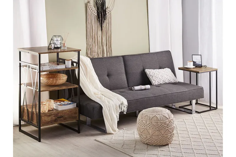 Hylly Hedie - Ruskea - Säilytys - Hylly - Kirjahylly