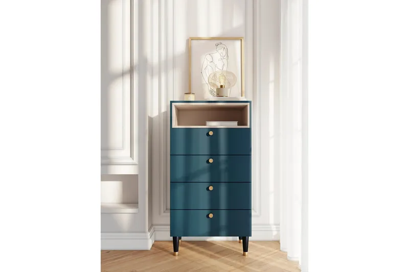 Hylly Includo 60x40 cm - Sininen - Säilytys - Säilytyskalusteet - Lipasto