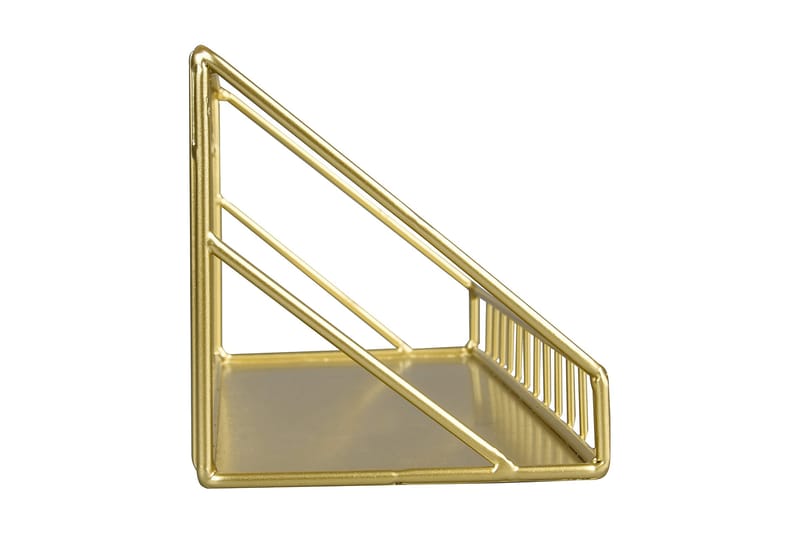Hylly Katja 30x11x11 cm Kulta - Mirrors and more - Säilytys - Hylly - Seinähylly