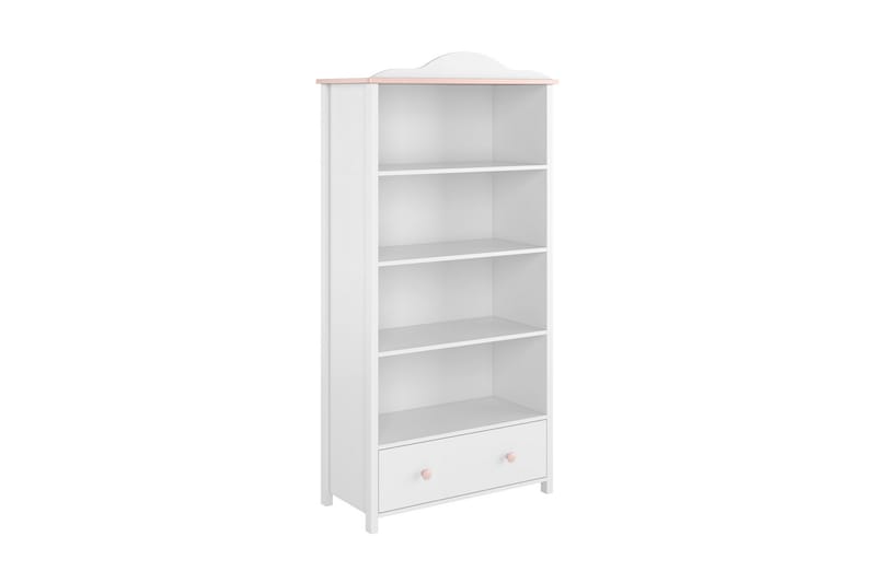 Hylly Luna 85x42x171 cm - Valkoinen - Säilytys - Hylly - Kirjahylly