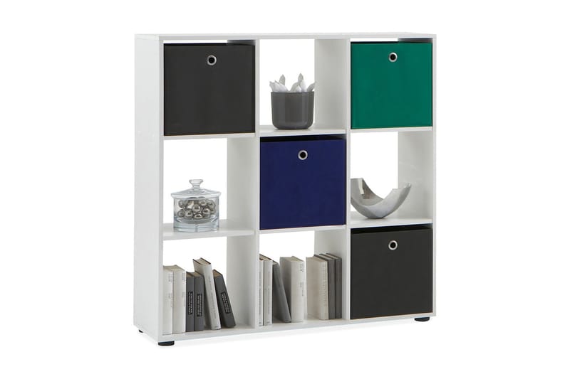 Hylly Meryl 105 cm, Valkoinen