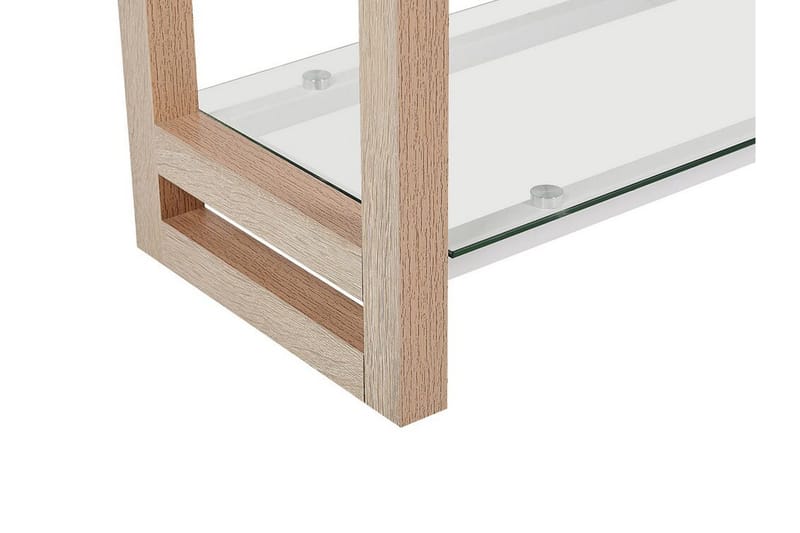 Hylly Skiatook 68x30 cm - Valkoinen / vaalea puu - Säilytys - Hylly - Kirjahylly