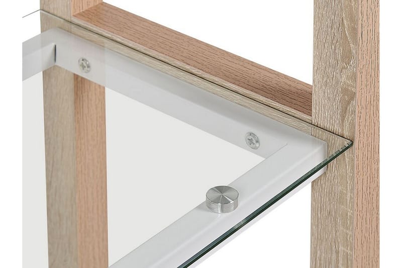 Hylly Skiatook 68x30 cm - Valkoinen / vaalea puu - Säilytys - Hylly - Kirjahylly