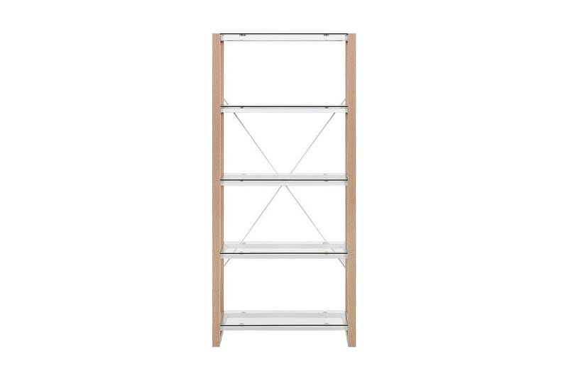 Hylly Skiatook 68x30 cm - Valkoinen / vaalea puu - Säilytys - Hylly - Kirjahylly