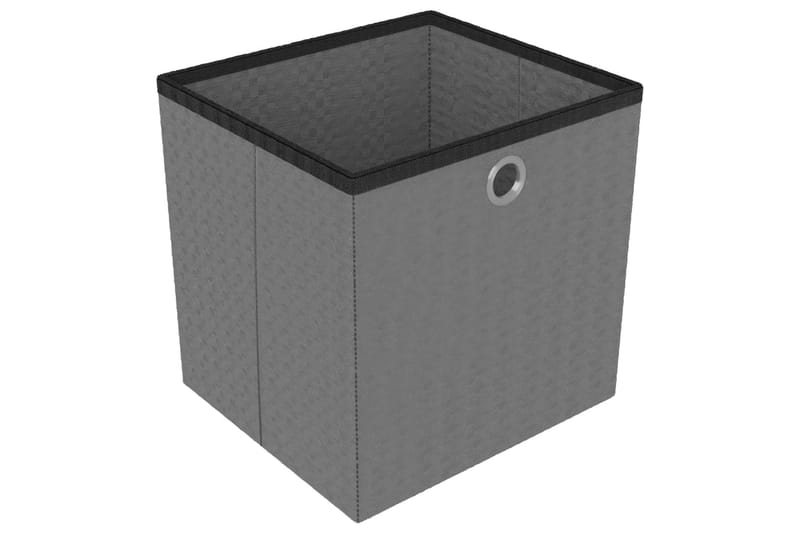 6 kuution esittelyhylly + laatikot musta 103x30x72,5 cm - Säilytys - Hylly - Hyllyjärjestelmä