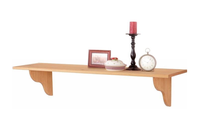 Hylly Alfredo 120 cm - Vaaleanruskea - Talo & remontointi - Keittiö & kylpyhuone - Keittiö & kodinhoitohuone - Keittiön sisustus - Keittiöhylly