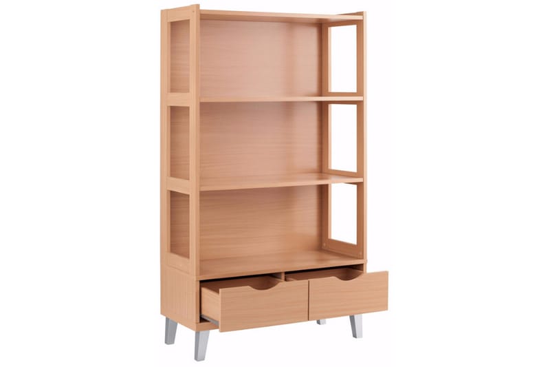 Kirjahylly Amelina 90 cm - Ruskea - Säilytys - Hylly - Hyllyjärjestelmä