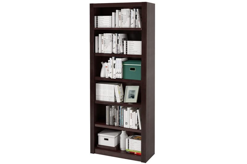 Kirjahylly Bailey 82,5 cm Leveä - Ruskea - Säilytys - Hylly - Kirjahylly