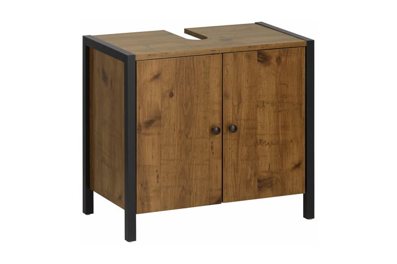 Pesuallas Henika 60 cm, Ruskea/Musta