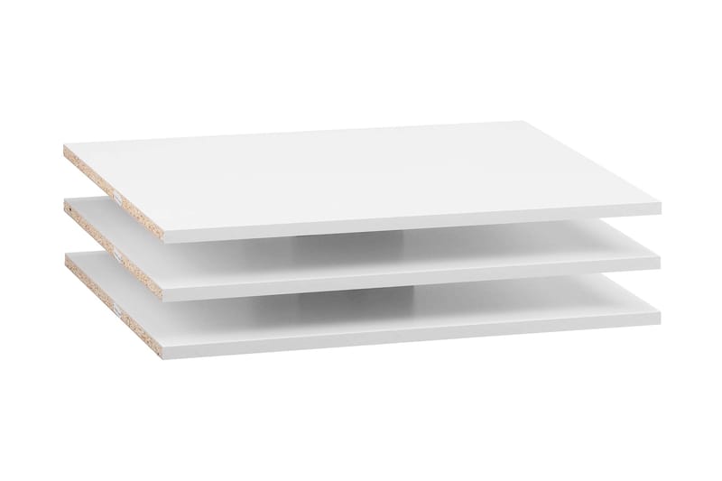 Hyllyt Justina 60 cm 3-pak - Valkoinen - Säilytys - Hylly - Seinähylly
