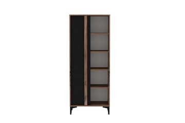 Iraz kirjahylly 70 cm pähkinänruskea - Pähkinänruskea - Säilytys - Hylly - Kirjahylly