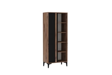 Iraz kirjahylly 70 cm pähkinänruskea - Pähkinänruskea - Säilytys - Hylly - Kirjahylly