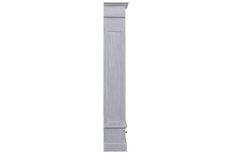 Kaappi 60x30x175 cm täysi mahonki - Harmaa - Säilytys - Hylly - Kirjahylly