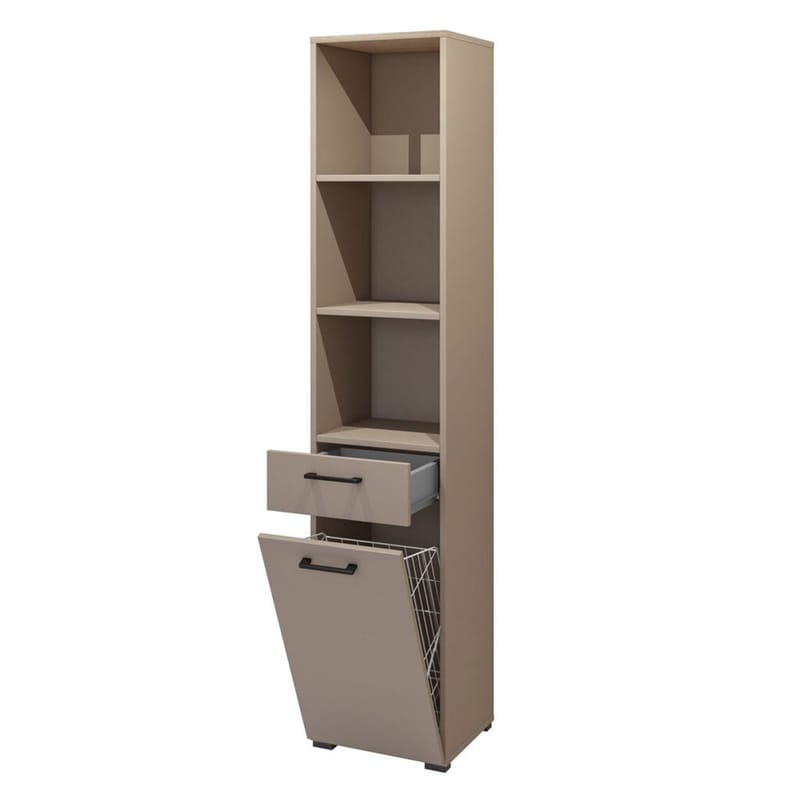 Kaappi Rosa 1 laatikko 1 ovi - Säilytys - Hylly - Kirjahylly