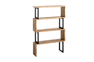 Kalune kirjahylly 128 cm pähkinä - Ruskea - Säilytys - Hylly - Kirjahylly