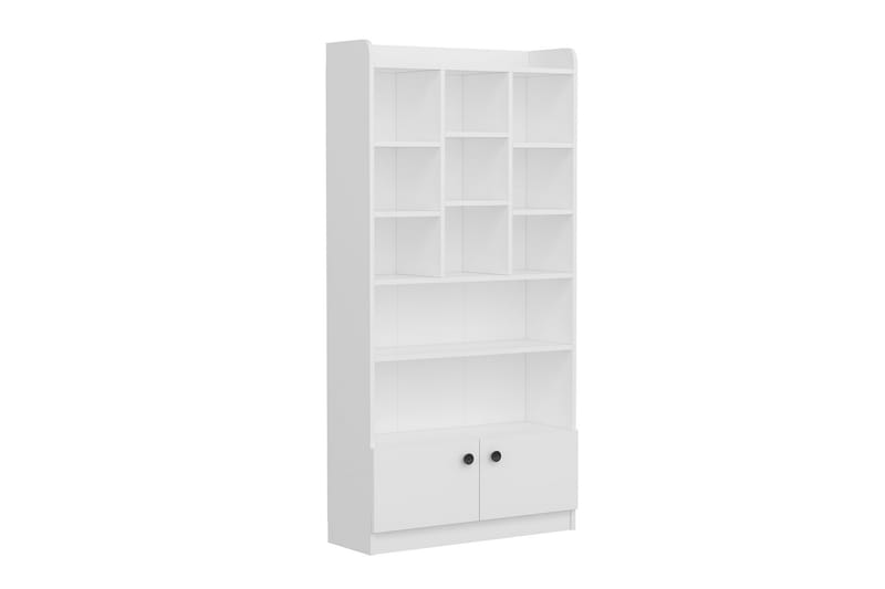 Kashiwa kirjahylly 90x30 cm valkoinen - Hanah Home - Säilytys - Hylly - Kirjahylly