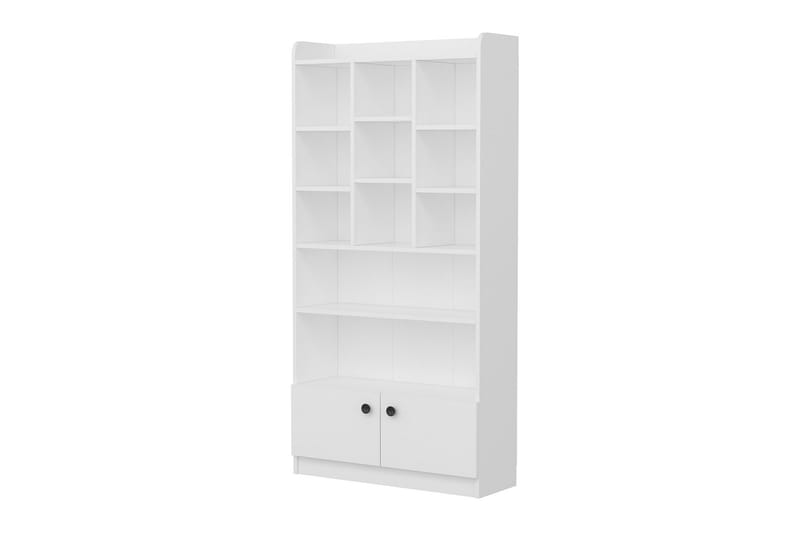 Kashiwa kirjahylly 90x30 cm valkoinen - Hanah Home - Säilytys - Hylly - Kirjahylly