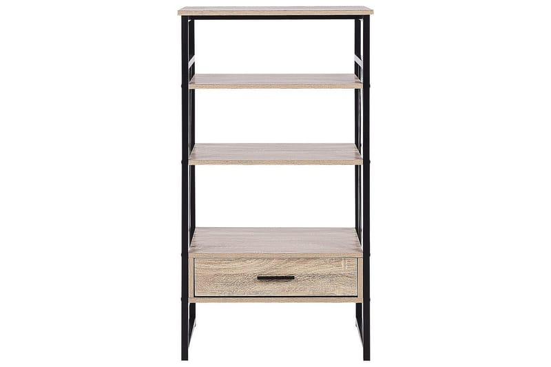 Keene kirjahylly 56 cm tammi - Vaaleanruskea - Säilytys - Hylly - Kirjahylly