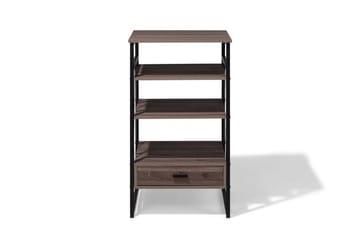Keene kirjahylly 56 cm tummaa puuta - Ruskea - Säilytys - Hylly - Kirjahylly
