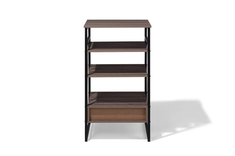 Keene kirjahylly 56 cm tummaa puuta - Ruskea - Säilytys - Hylly - Kirjahylly
