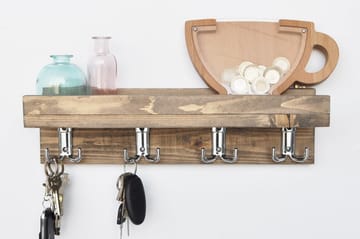 Keittiöhylly Belfer 40 cm - Pähkinä - Säilytys - Hylly - Seinähylly
