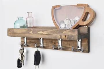 Keittiöhylly Belfer 40 cm - Pähkinä - Säilytys - Hylly - Seinähylly