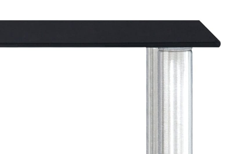 Keittiöhylly musta 45x16x26 cm karkaistu lasi - Musta - Säilytys - Hylly - Kirjahylly