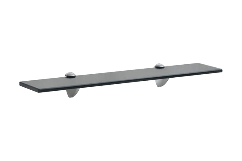 Kelluva hylly Lasi 60x10 cm 8 mm - Musta - Säilytys - Hylly - Seinähylly