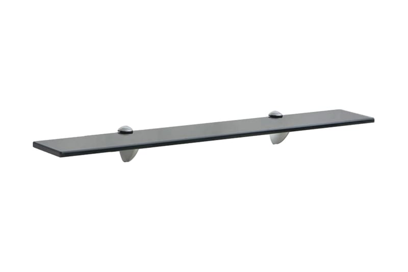 Kelluva hylly Lasi 70x20 cm 8 mm - Musta - Säilytys - Hylly - Seinähylly