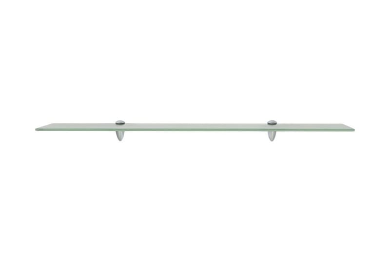 Kelluva hylly Lasi 90x20 cm 8 mm - Läpinäkyvä - Säilytys - Hylly - Seinähylly