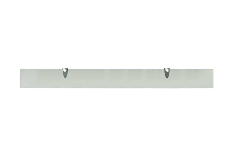Kelluvat hyllyt 2 kpl lasi 100x10 cm 8 mm - Säilytys - Hylly - Seinähylly