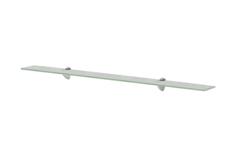 Kelluvat hyllyt 2 kpl lasi 100x10 cm 8 mm - Säilytys - Hylly - Seinähylly