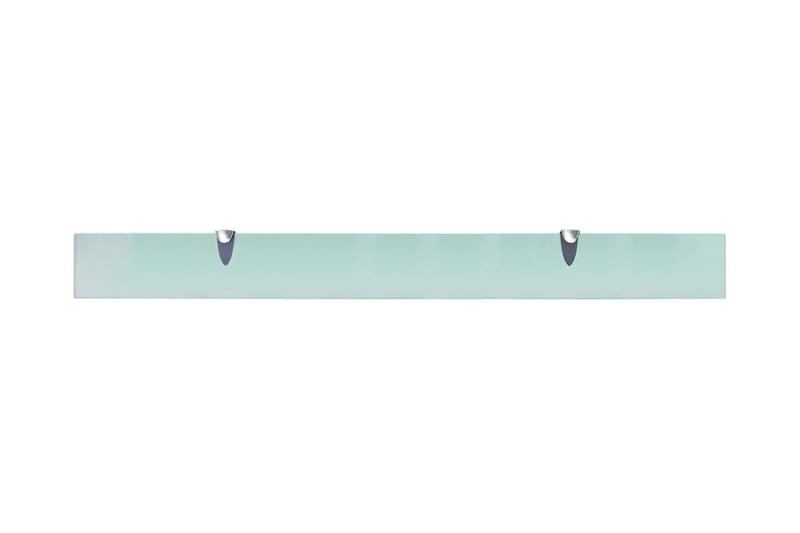 Kelluvat hyllyt 2 kpl lasi 100x10 cm 8 mm - Säilytys - Hylly - Seinähylly