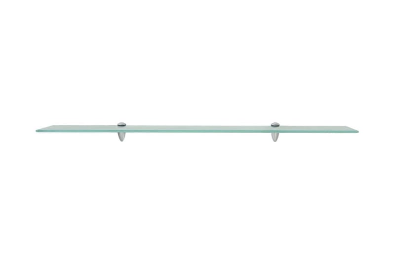 Kelluvat hyllyt 2 kpl lasi 100x10 cm 8 mm - Säilytys - Hylly - Seinähylly