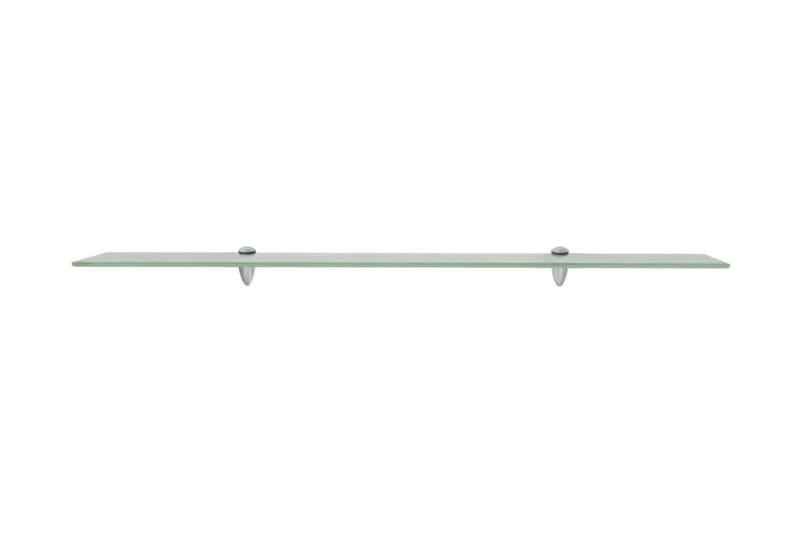 Kelluvat hyllyt 2 kpl lasi 100x20 cm 8 mm - Säilytys - Hylly - Seinähylly