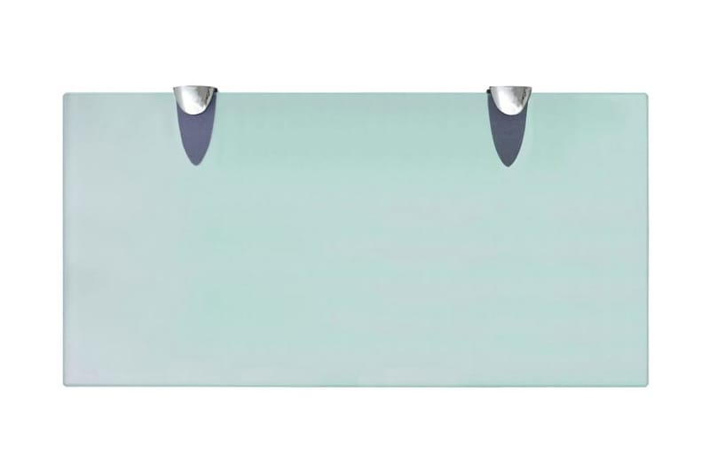 Kelluvat hyllyt 2 kpl lasi 40x20 cm 8 mm - Säilytys - Hylly - Seinähylly
