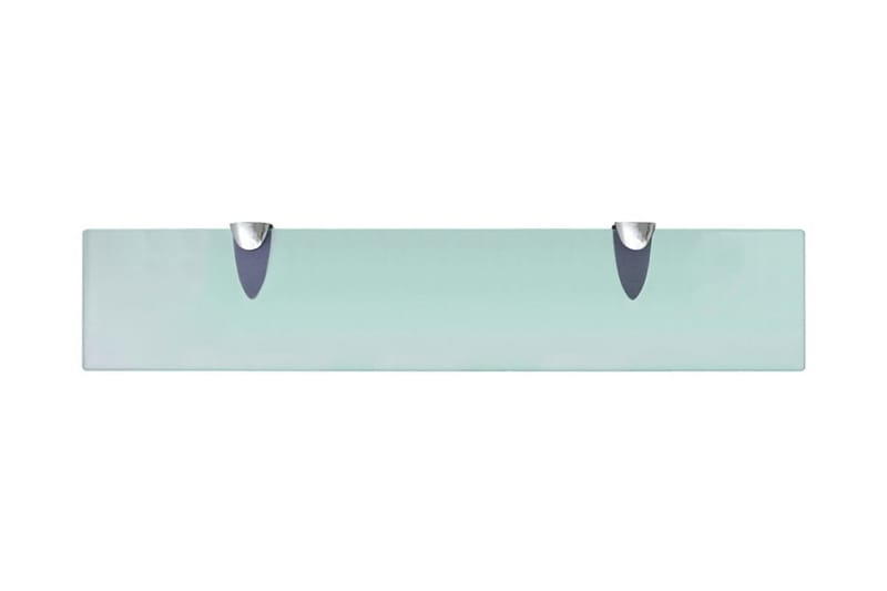 Kelluvat hyllyt 2 kpl lasi 50x10 cm 8 mm - Säilytys - Hylly - Seinähylly