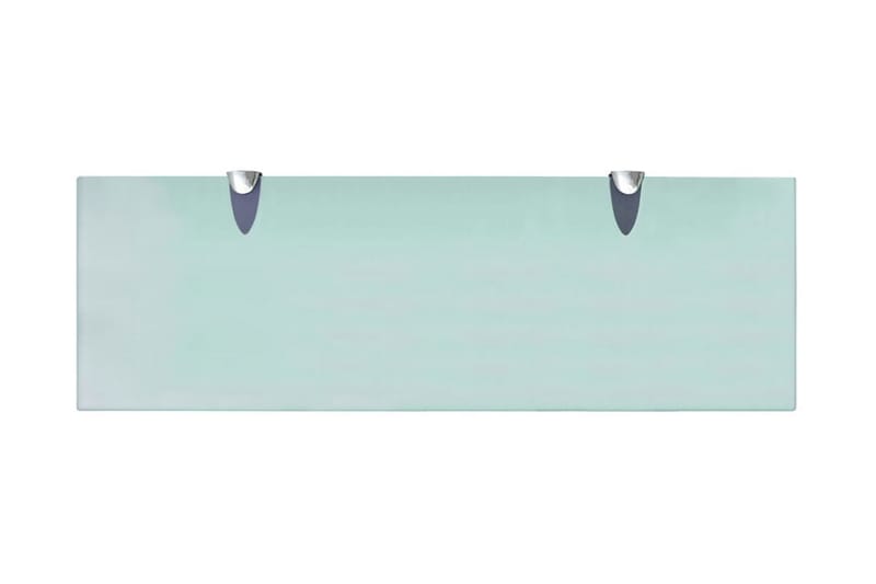 Kelluvat hyllyt 2 kpl lasi 60x20 cm 8 mm - Säilytys - Hylly - Seinähylly