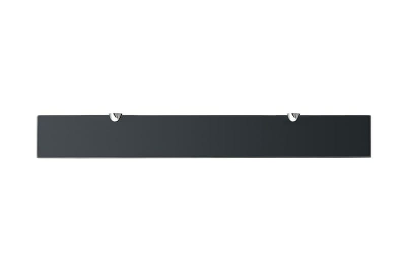 Kelluvat hyllyt 2 kpl lasi 80x10 cm 8 mm - Säilytys - Hylly - Seinähylly
