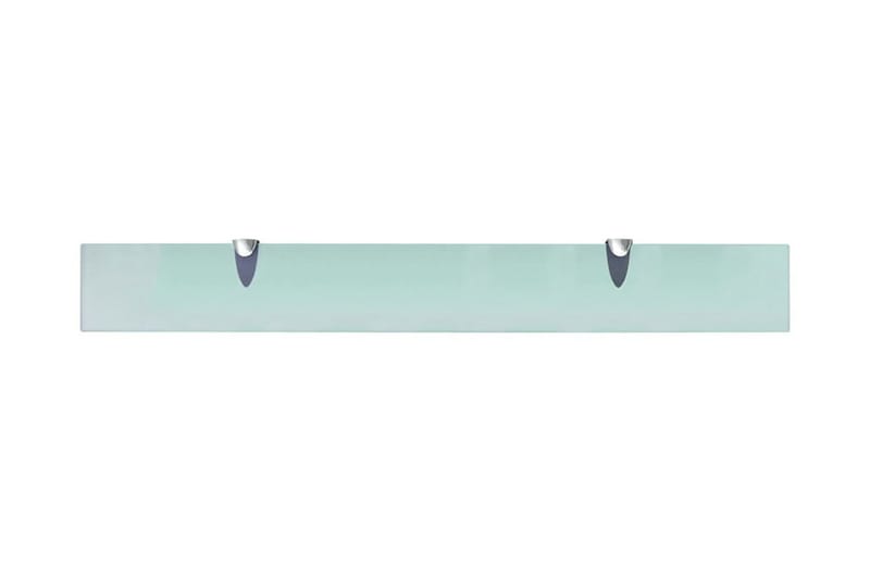 Kelluvat hyllyt 2 kpl lasi 80x10 cm 8 mm - Säilytys - Hylly - Seinähylly