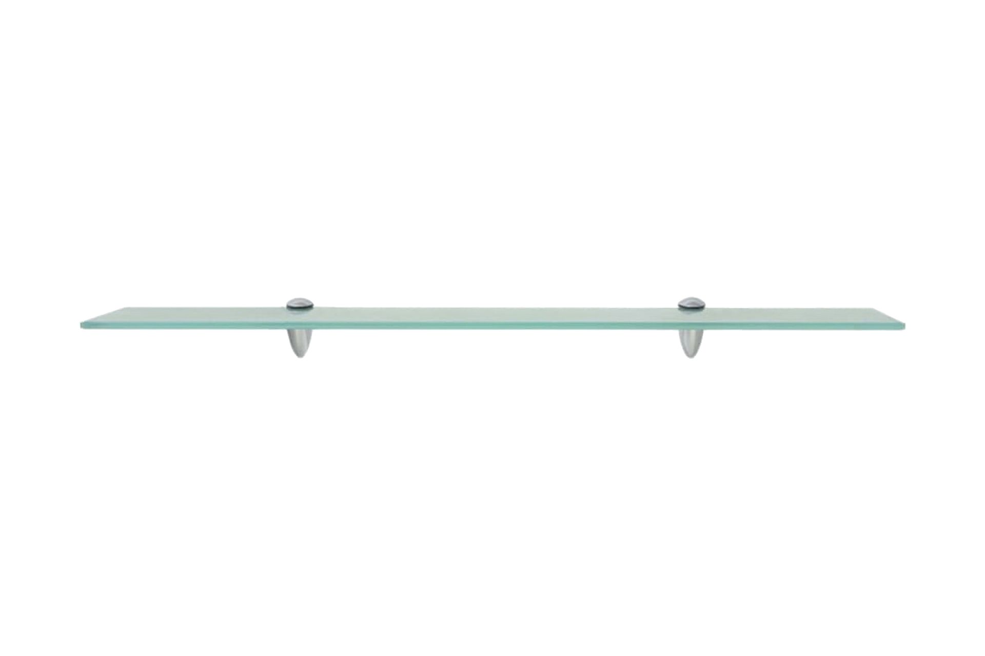 Kelluvat hyllyt 2 kpl lasi 80x10 cm 8 mm - Säilytys - Hylly - Seinähylly