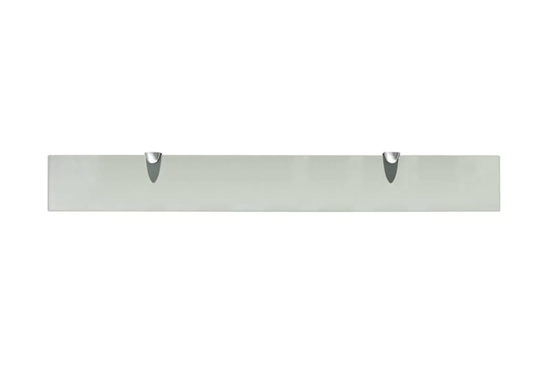 Kelluvat hyllyt 2 kpl lasi 80x10 cm 8 mm - Säilytys - Hylly - Seinähylly