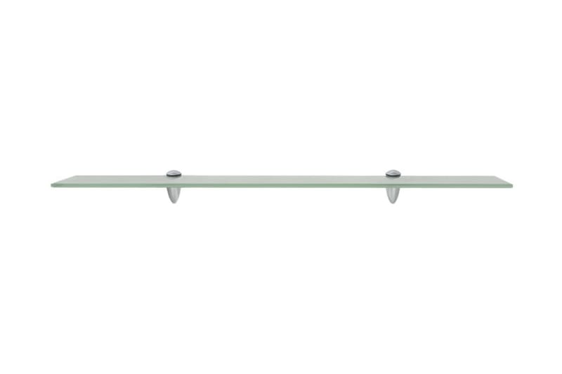 Kelluvat hyllyt 2 kpl lasi 80x10 cm 8 mm - Säilytys - Hylly - Seinähylly