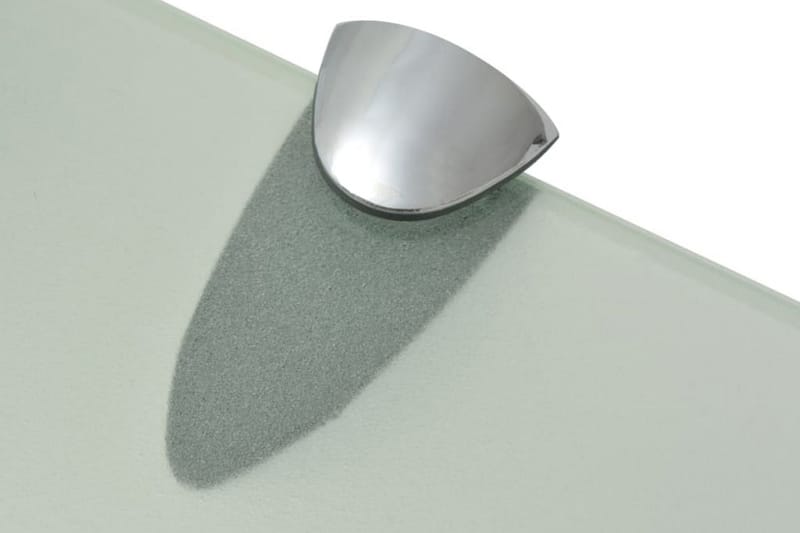 Kelluvat hyllyt 2 kpl lasi 80x10 cm 8 mm - Säilytys - Hylly - Seinähylly