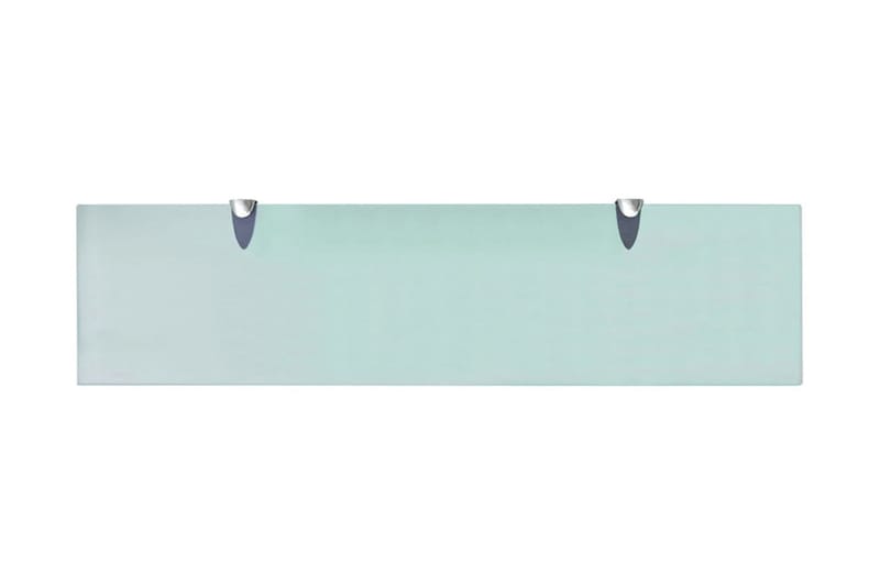 Kelluvat hyllyt 2 kpl lasi 80x20 cm 8 mm - Säilytys - Hylly - Seinähylly