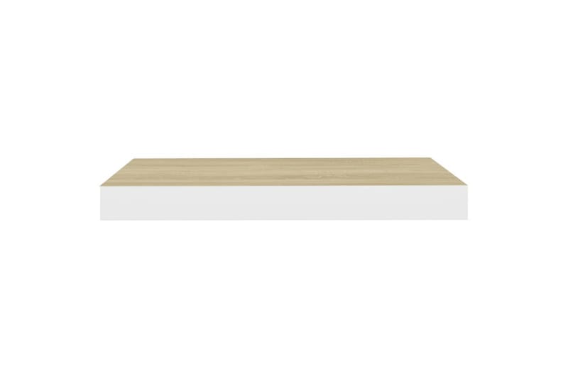 Kelluvat seinähyllyt 2 kpl 40x23x3,8 cm MDF - Valkoinen - Säilytys - Hylly - Seinähylly