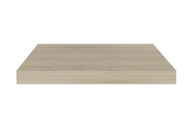Kelluvat seinähyllyt 2 kpl tammen värinen 50x23x3,8 cm MDF - Ruskea - Säilytys - Hylly - Seinähylly