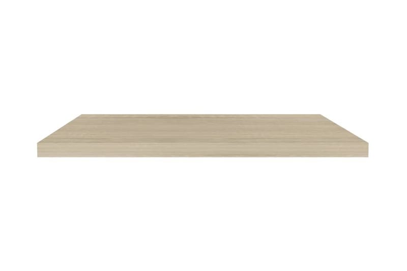 Kelluvat seinähyllyt 2 kpl tammi 90x23,5x3,8 cm MDF - Ruskea - Säilytys - Hylly - Seinähylly